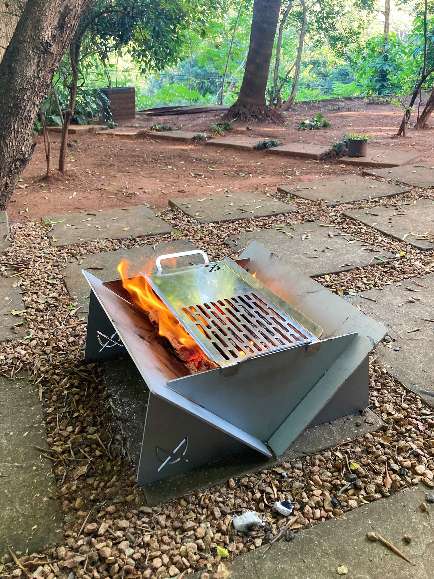 Fire Pit Mobile Combo