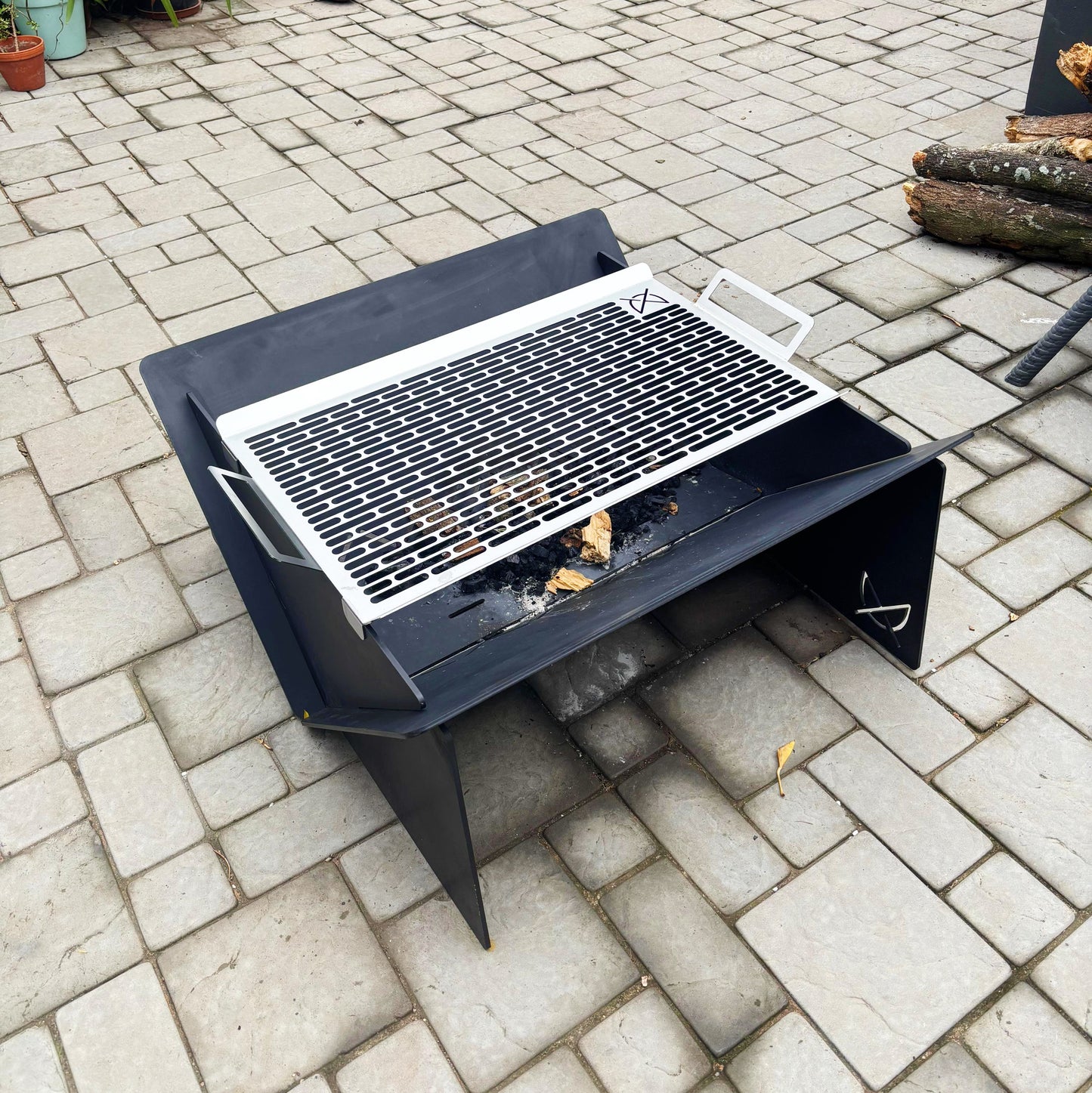 Fire Pit XL & Grill Combo